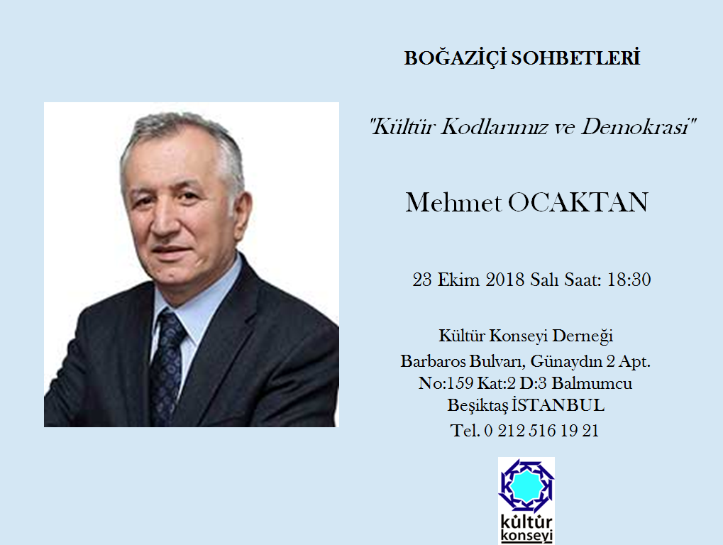 Boğaziçi Sohbetlerine Davetlisiniz