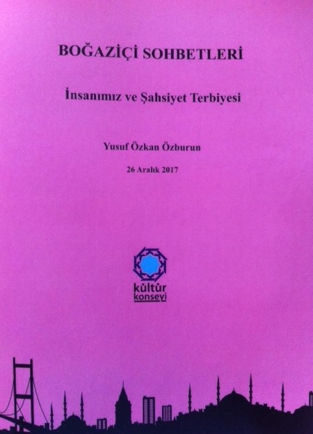 İnsanımız ve Şahsiyet Terbiyesi